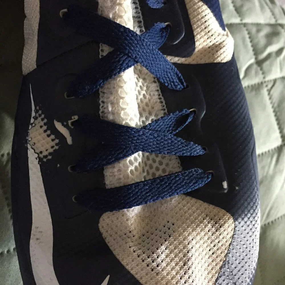 Nike Men's Zoom Hyperdistributor White/Navy Sz 15